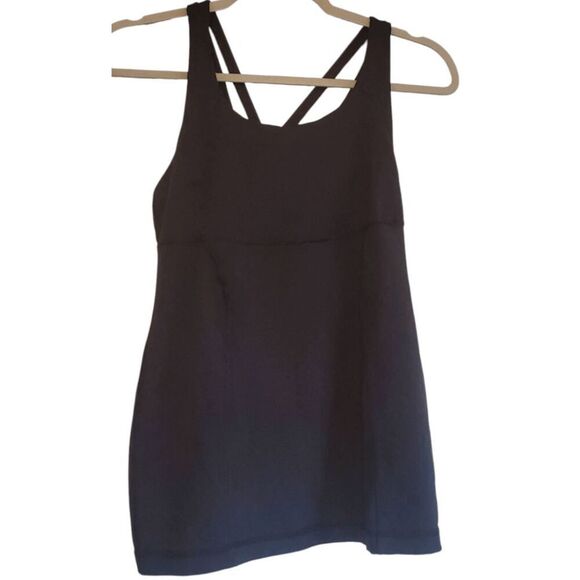 LULULEMON ATHLETICA Energy Tank in Black Size 8 - Picture 2 of 4